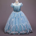 Frozen 2 Girls Princess Tulle Cosplay Costume Elsa Dresses For Party Holidays