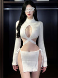 Anime Virgin Killer Sweater Lingerie Set