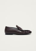 Aven Brown Vegan Leather Loafers