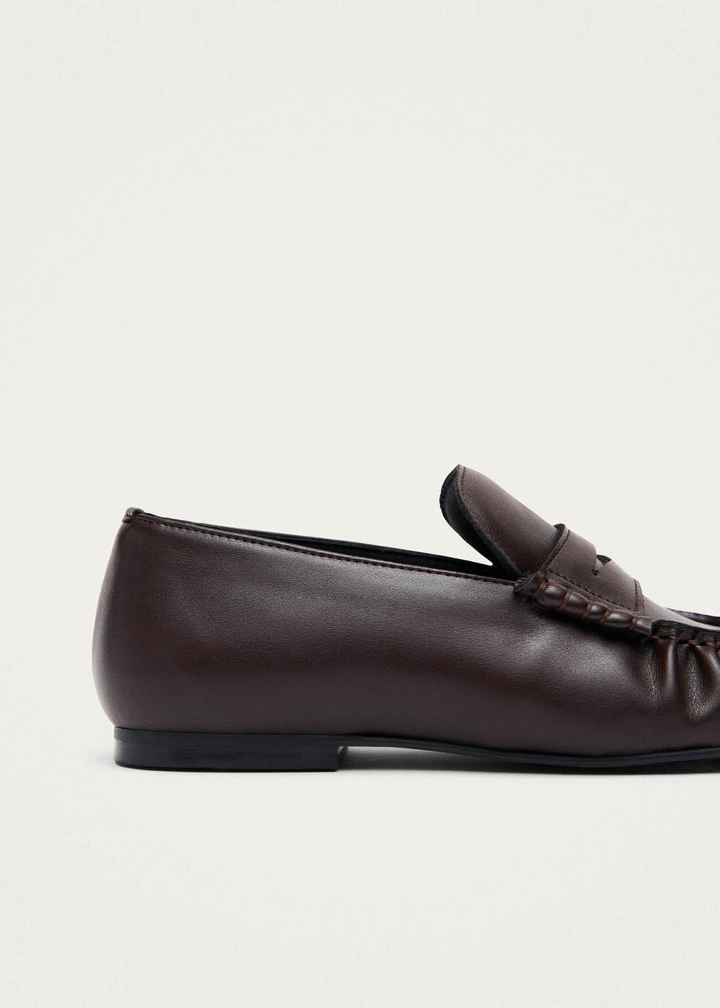 Aven Brown Vegan Leather Loafers
