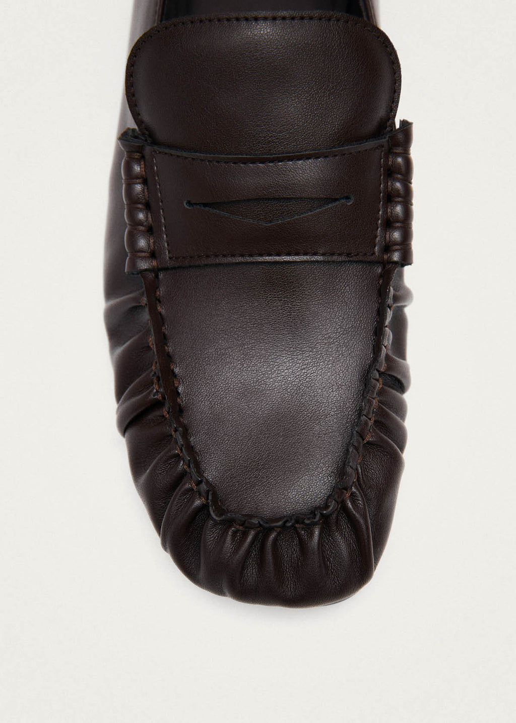Aven Brown Vegan Leather Loafers