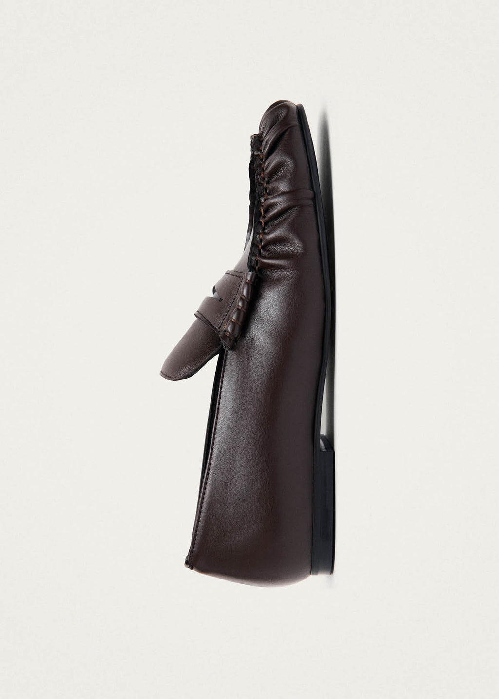Aven Brown Vegan Leather Loafers