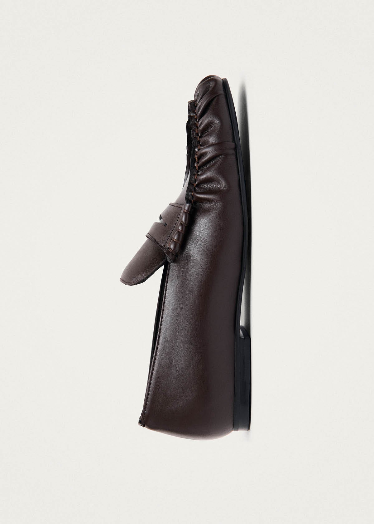 Aven Brown Vegan Leather Loafers