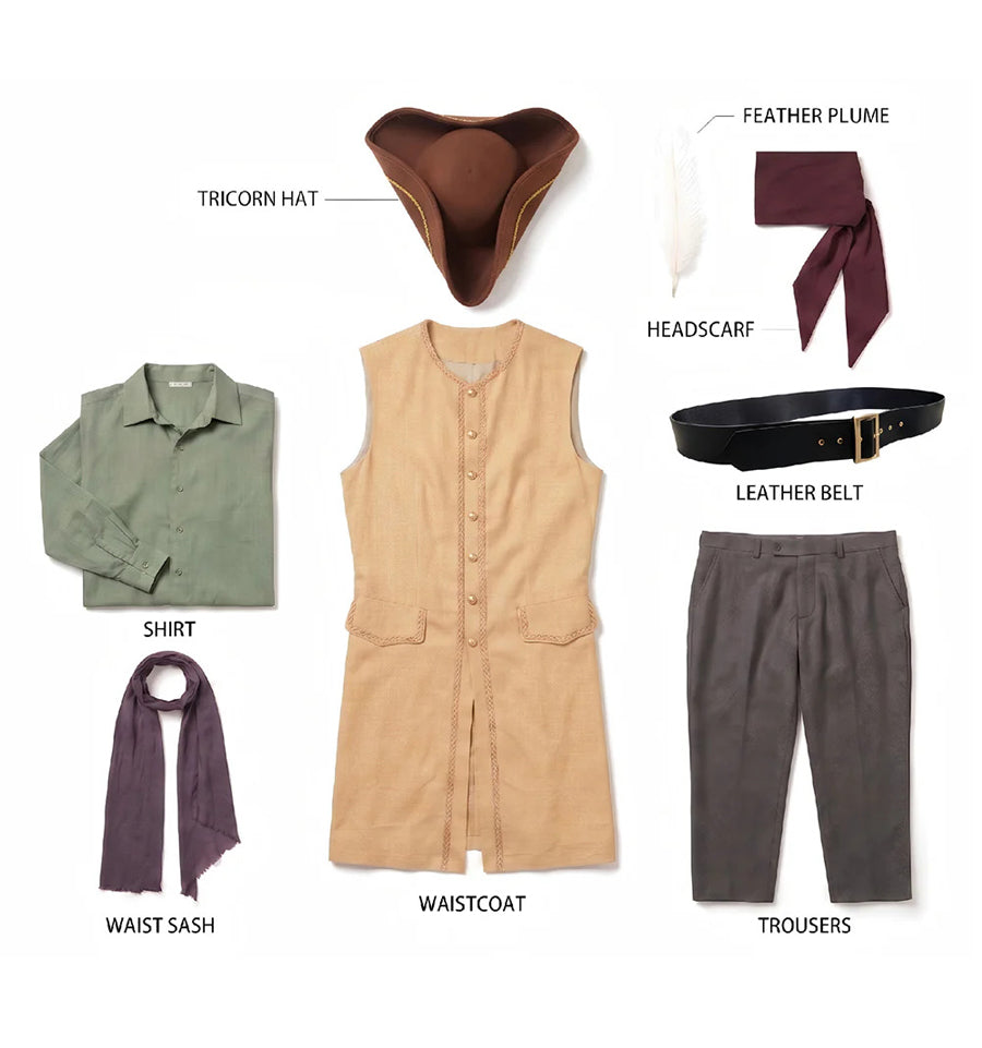 Lost in History Naval Ship Captain Costume