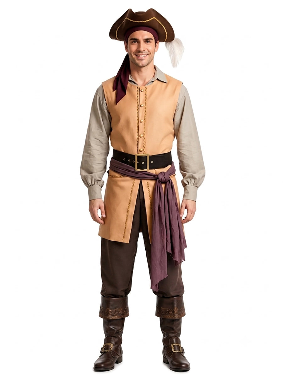 Lost in History Naval Ship Captain Costume