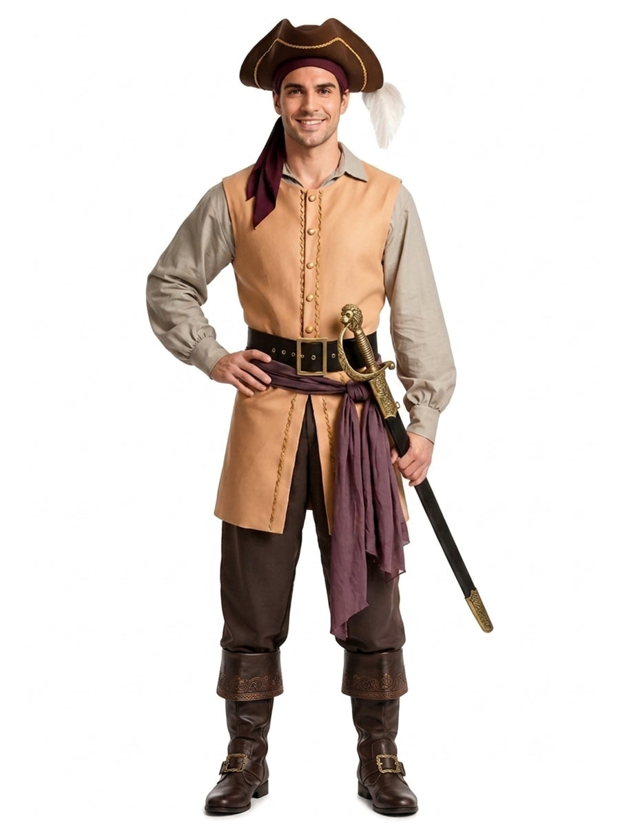 Lost in History Naval Ship Captain Costume