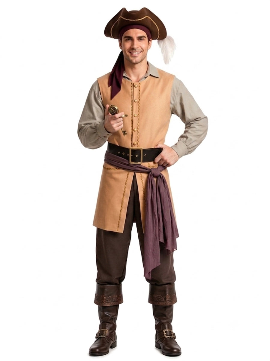 Lost in History Naval Ship Captain Costume
