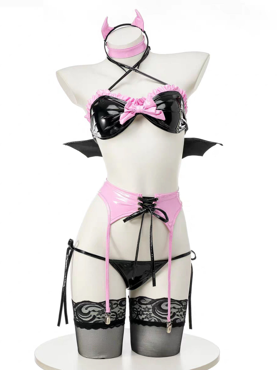 Black Succubus Anime Lingerie