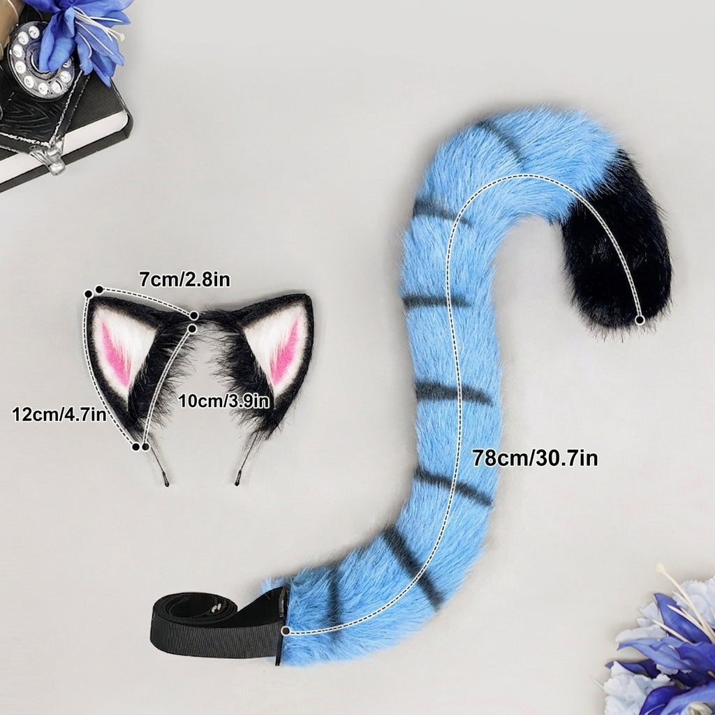 Anime Tiger Cosplay Accessory Set