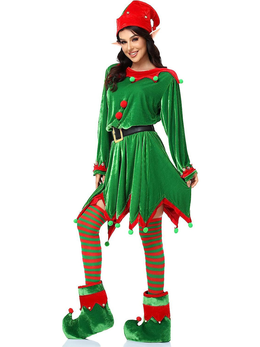 Christmas Elf Costume for Adults