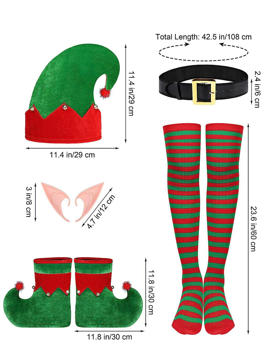 Christmas Elf Costume for Adults