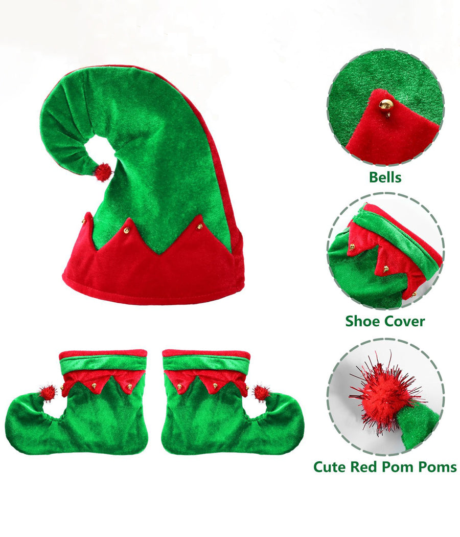 Christmas Elf Costume for Adults