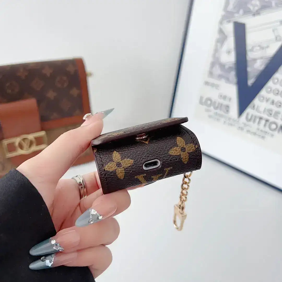 Luxury Designer-Inspired AirPods Case Storage 2