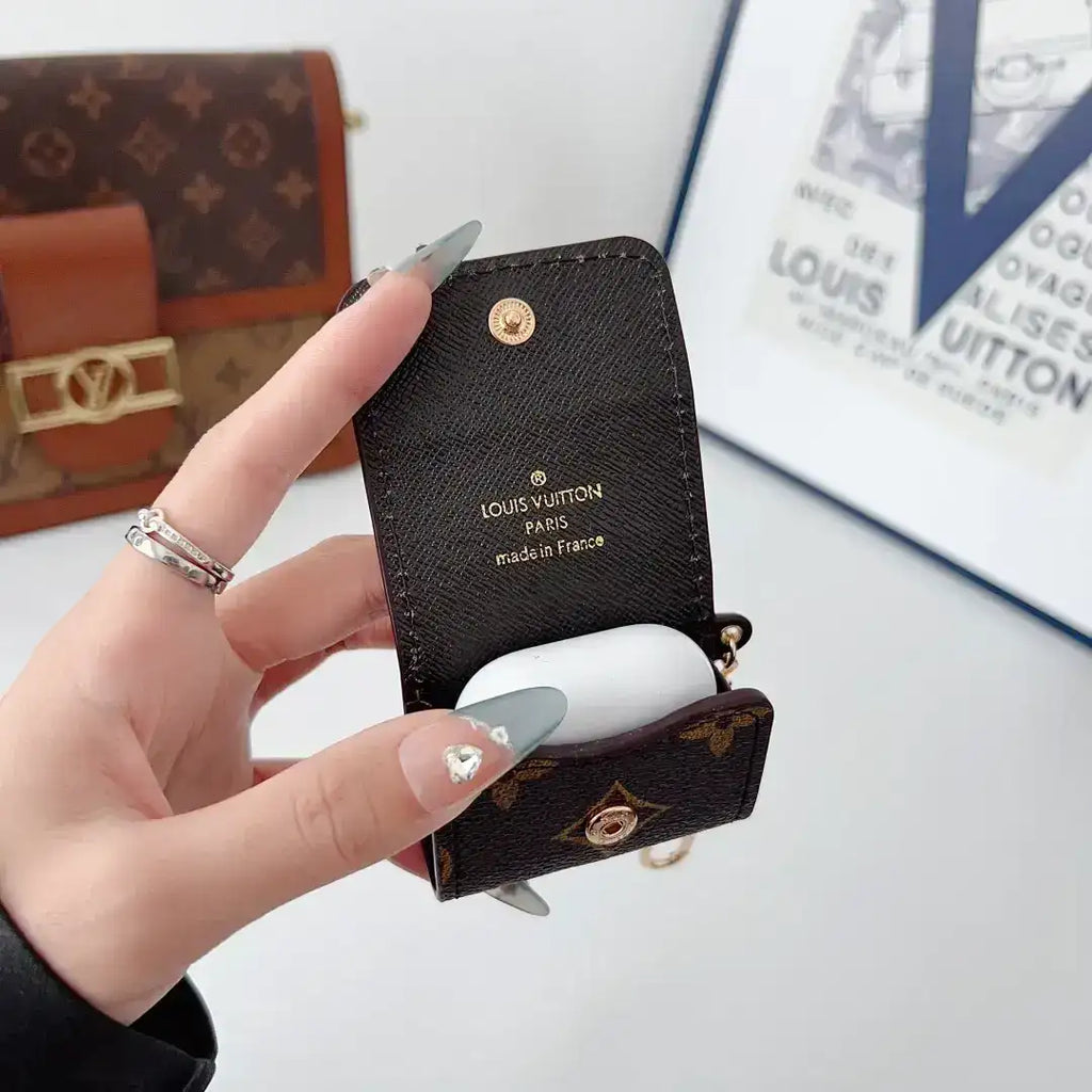 Luxury Designer-Inspired AirPods Case Storage 2