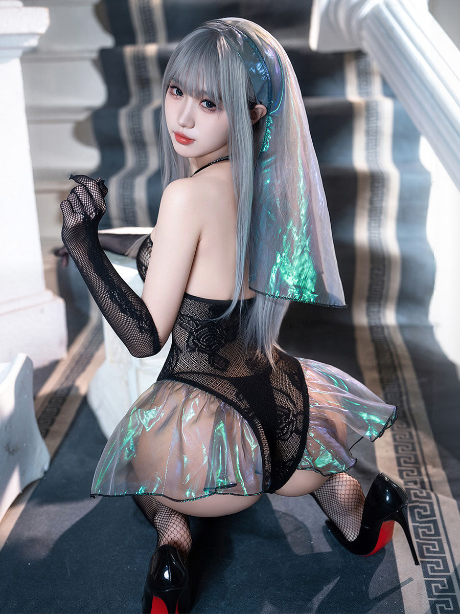 Confess to Me Bridal Lingerie Costume