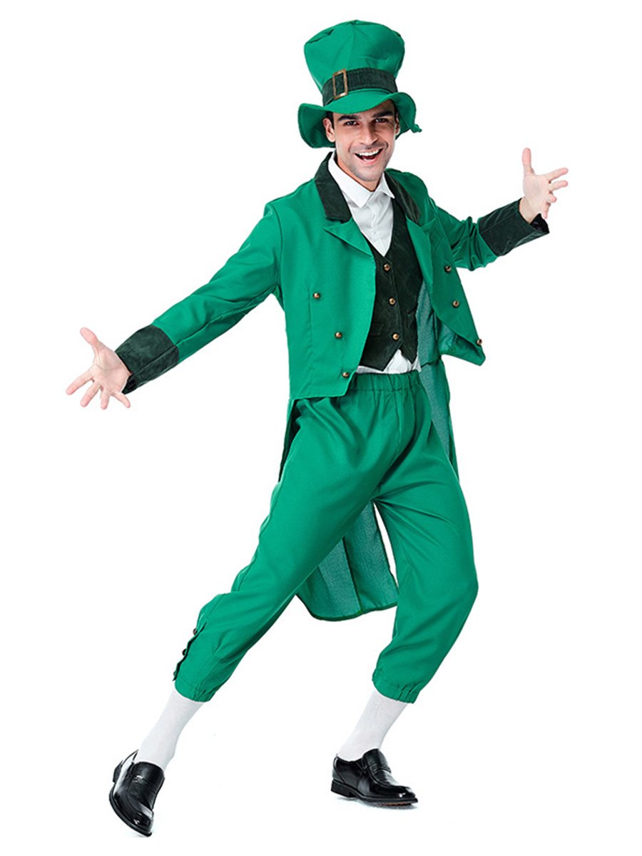 Adult Green Leprechaun Costume