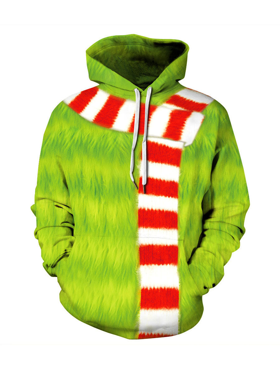 3D Printed Unisex Christmas Hoodie