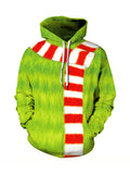 3D Printed Unisex Christmas Hoodie