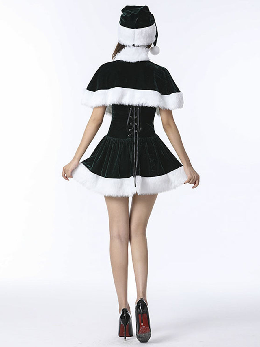 Adult Velvet Miss Santa Costume