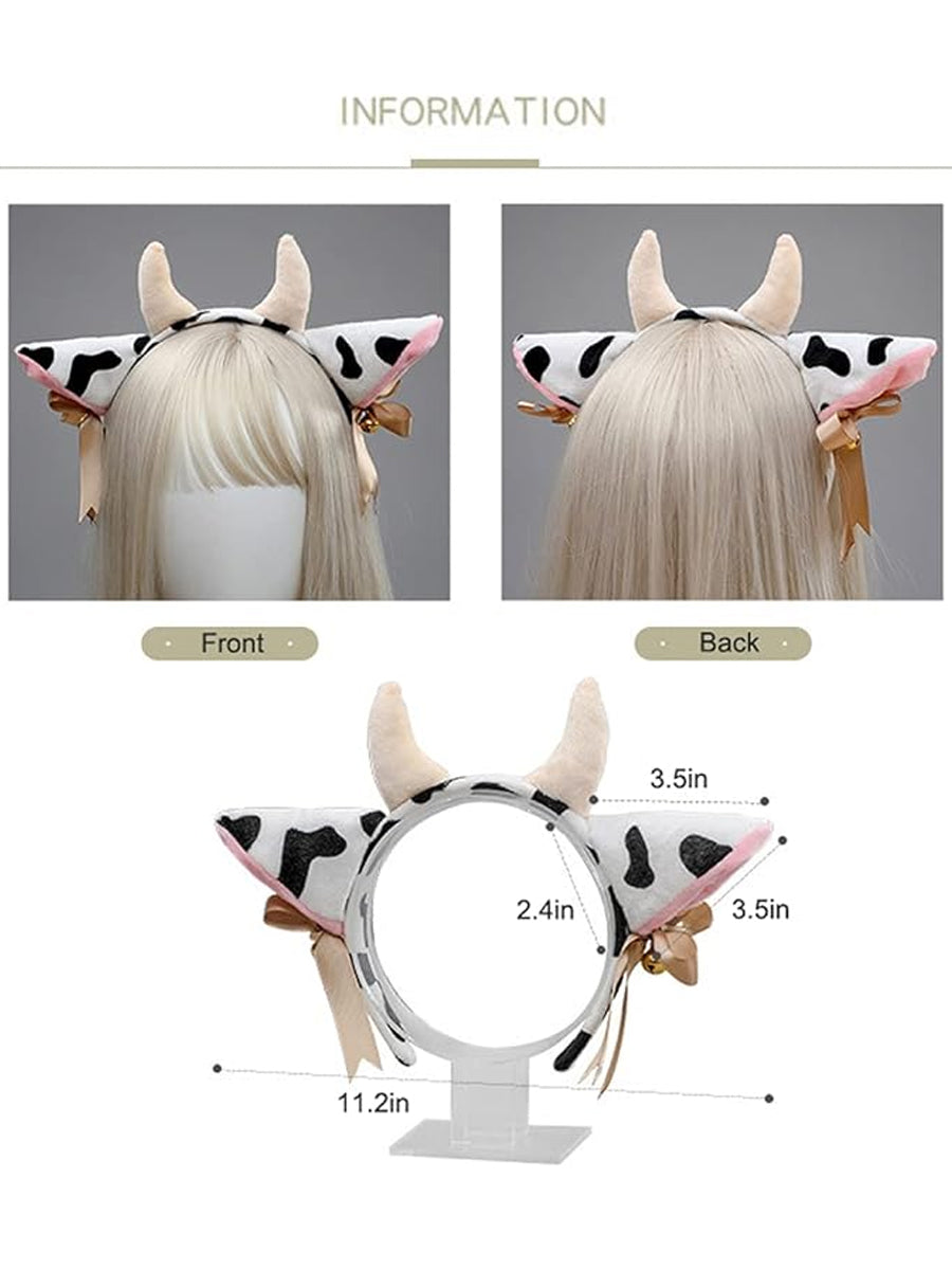 Anime Cow Maid Lingerie Set
