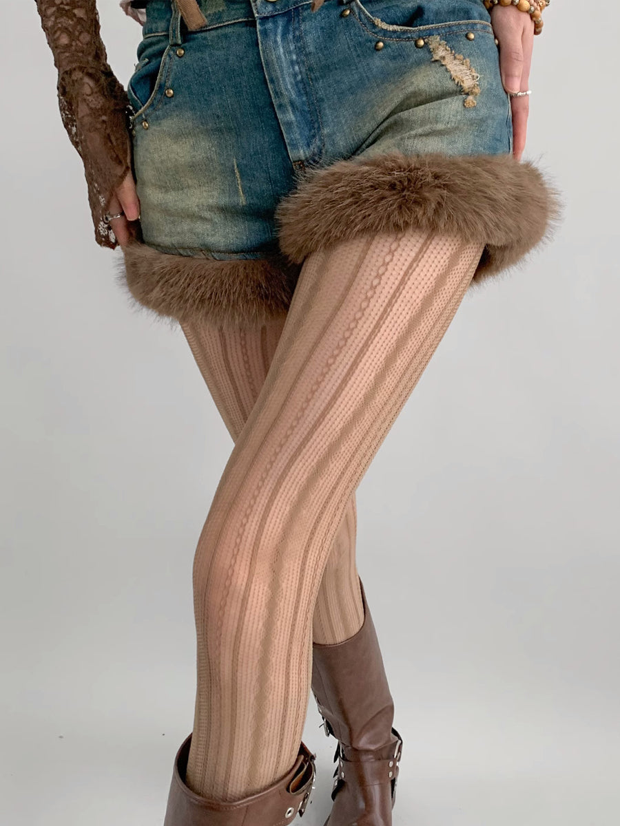 Costume Inspire Diamond Pattern Fishnet Tights