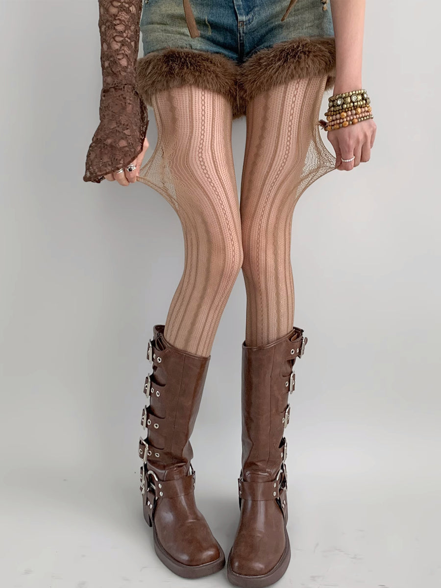Costume Inspire Diamond Pattern Fishnet Tights
