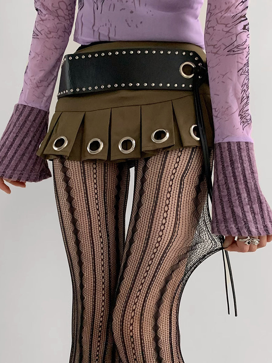 Costume Inspire Diamond Pattern Fishnet Tights