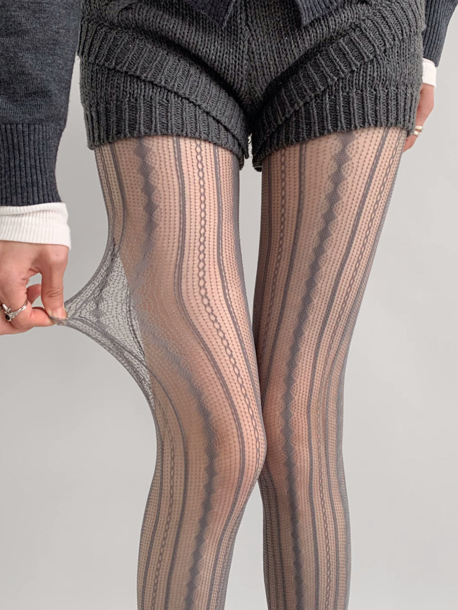 Costume Inspire Diamond Pattern Fishnet Tights