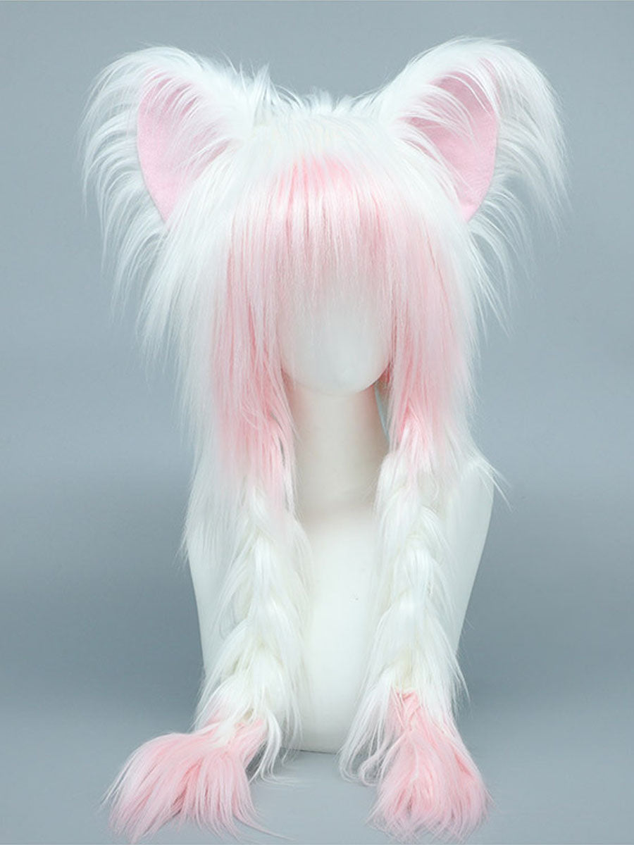 Faux Fur Plush Cat Hat