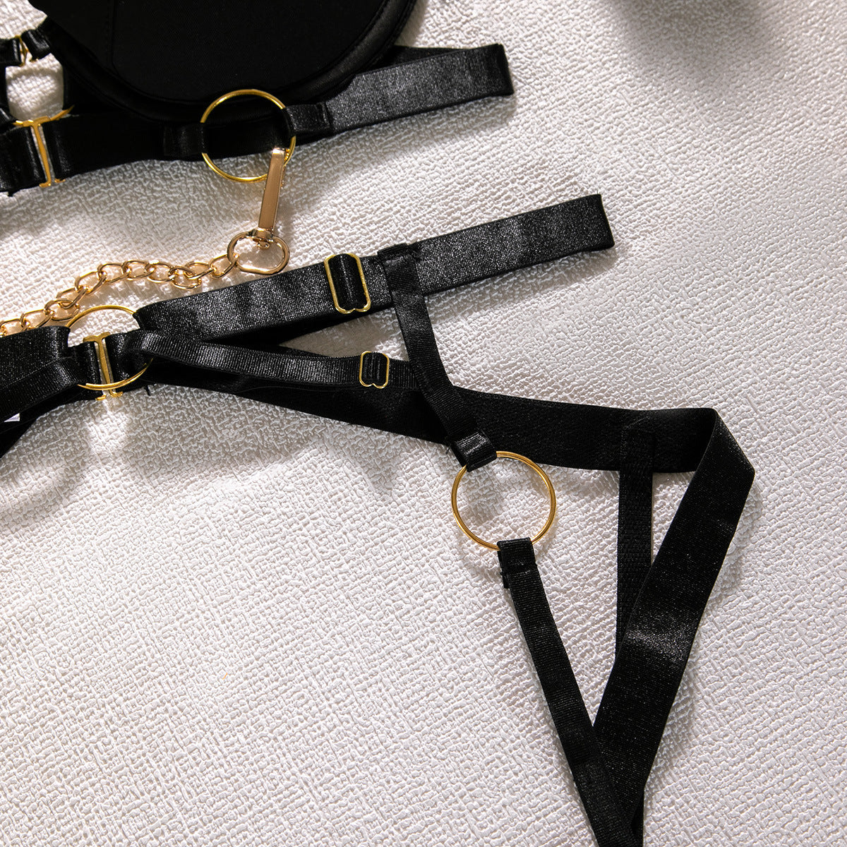 Costume Inspire Gothic Chain Bra Set