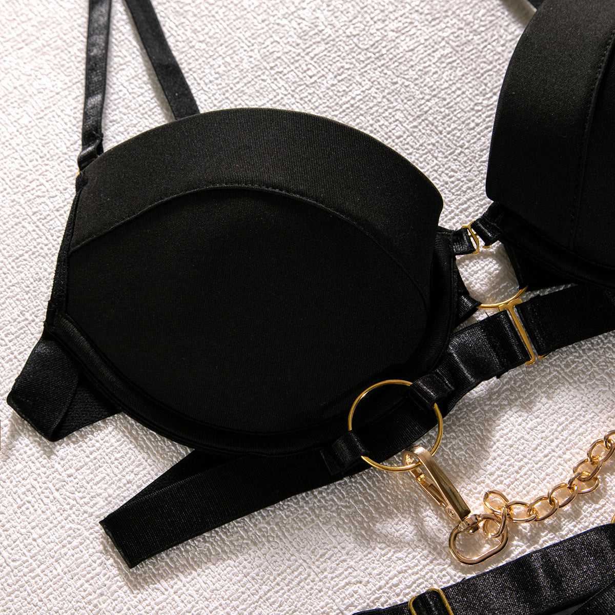Costume Inspire Gothic Chain Bra Set