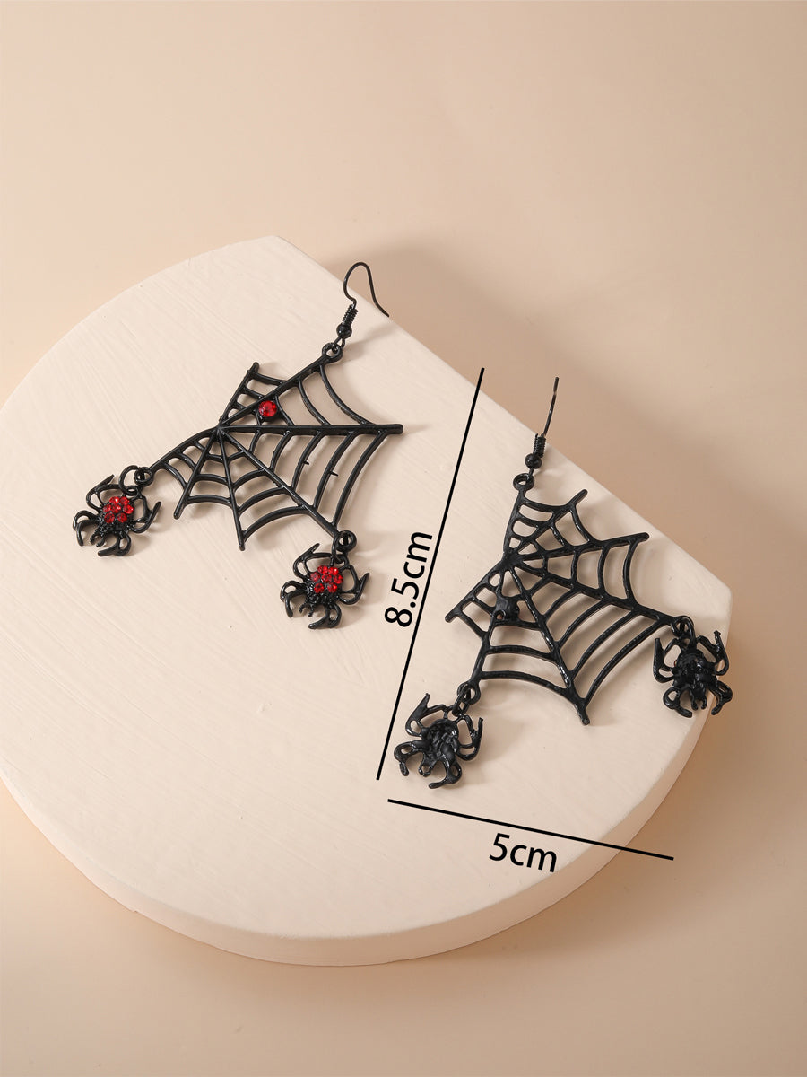 Costume Inspire Gothic Spider Earrings