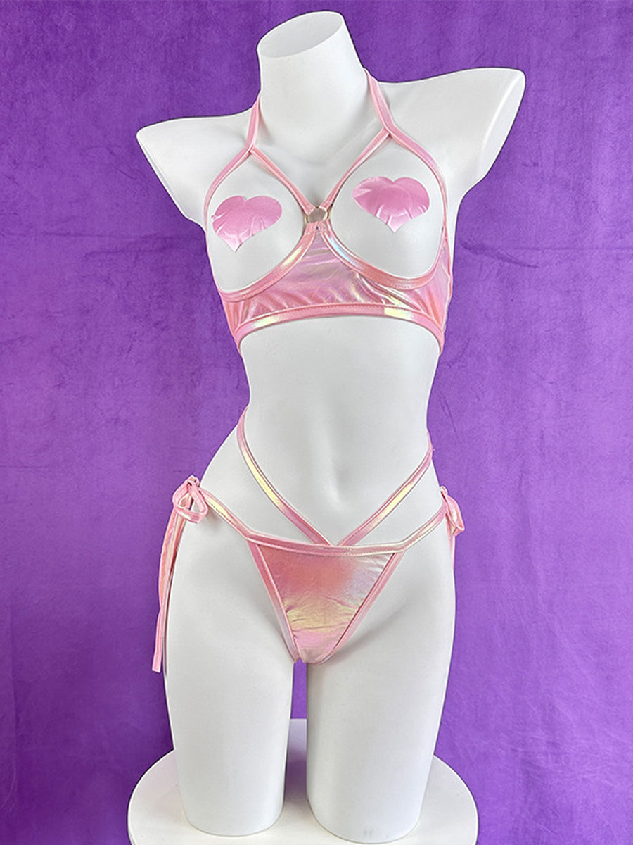Holographic Bunny Costume