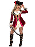 Captivating Pirate Captain Costume