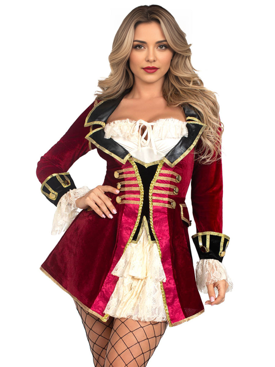 Captivating Pirate Captain Costume
