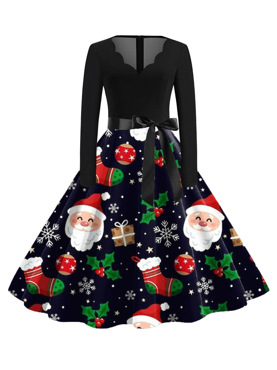 Midi Christmas Party Dress