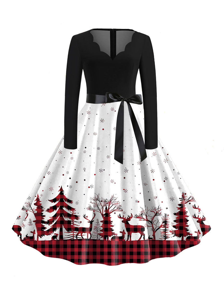 Midi Christmas Party Dress