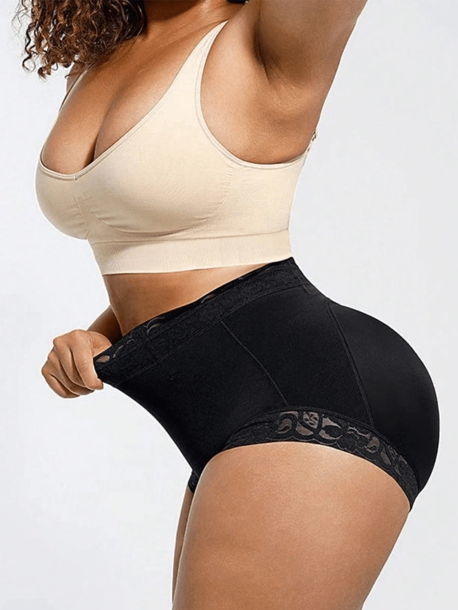 Plus Size High Waisted Tummy Control Shaping Panties