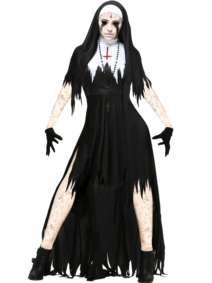 Scary Nun Costume for Women