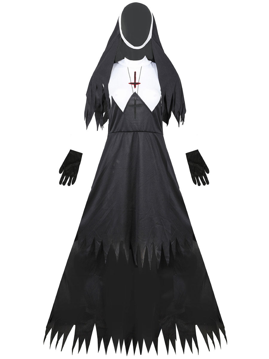 Scary Nun Costume for Women