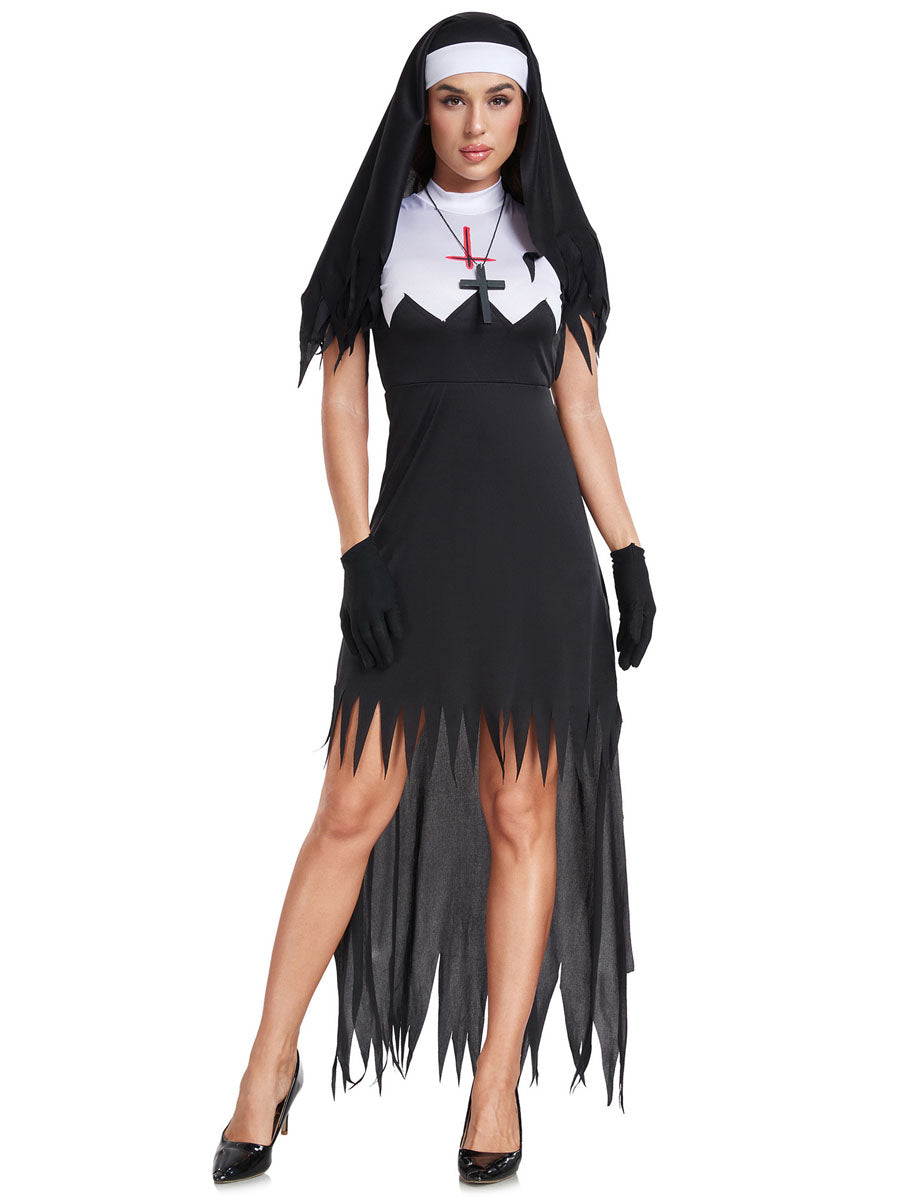 Scary Nun Costume for Women