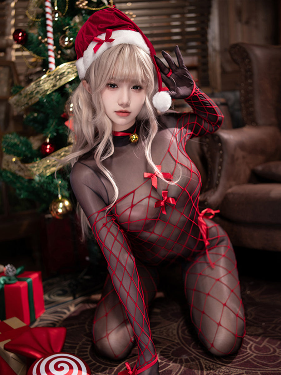 Sexy Christmas Lingerie Bodystocking