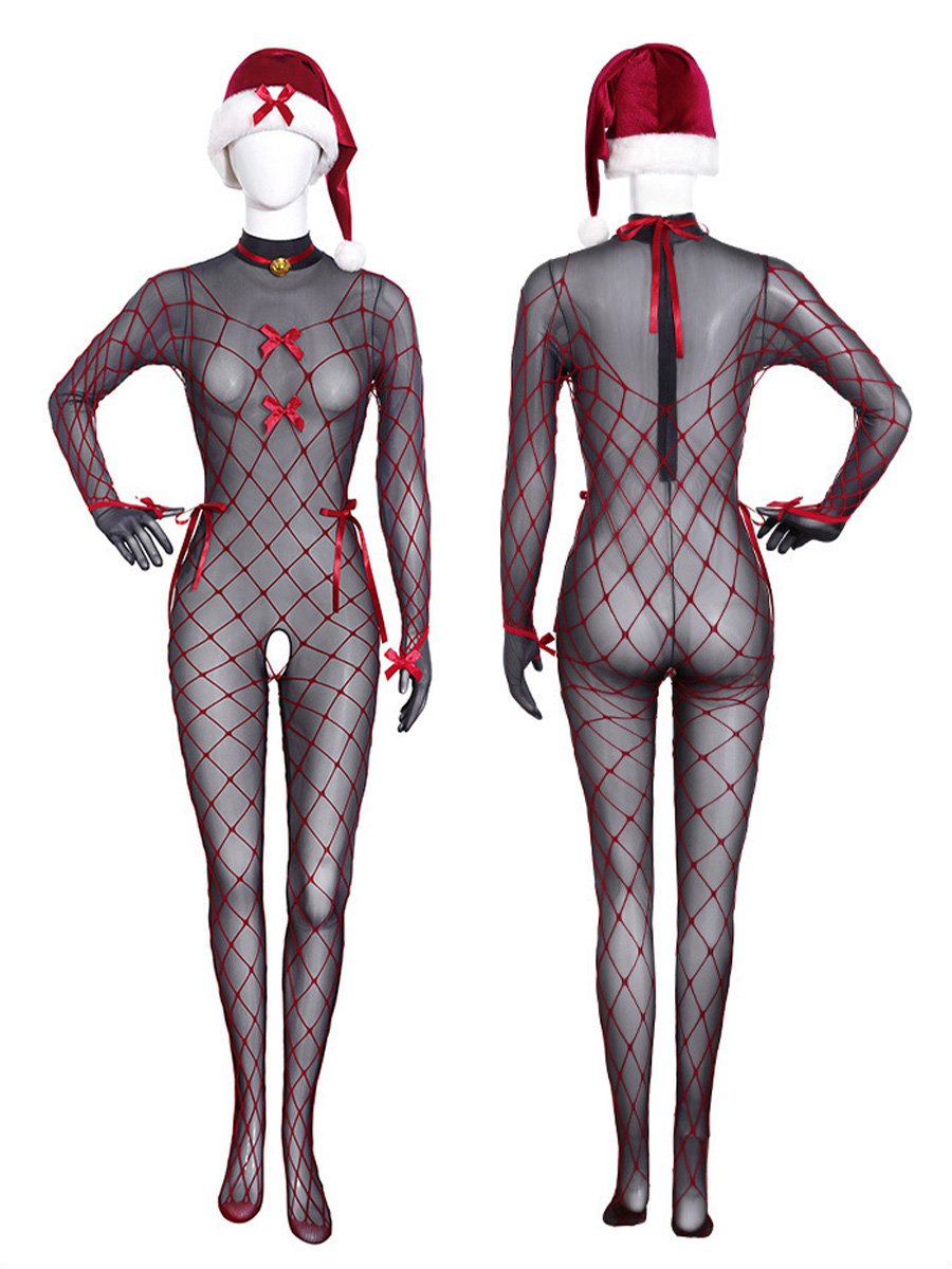 Sexy Christmas Lingerie Bodystocking