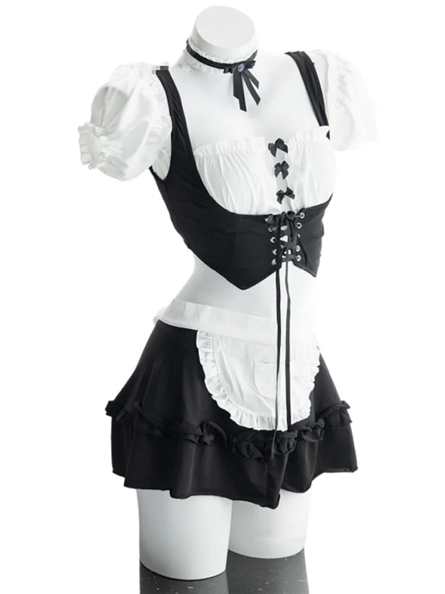Laced Up Maid Lingerie Costume