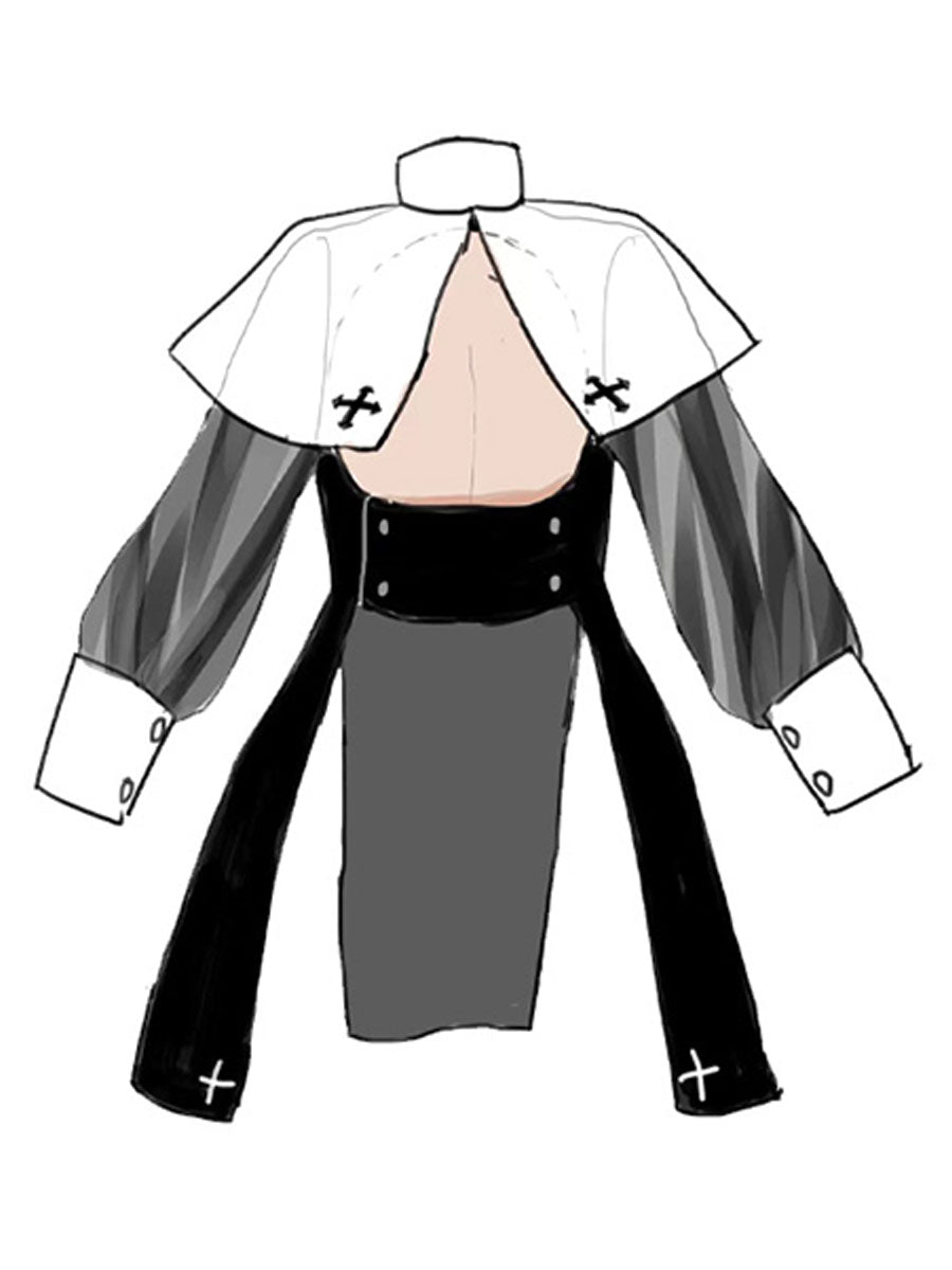 Blessed Short Nun Costume