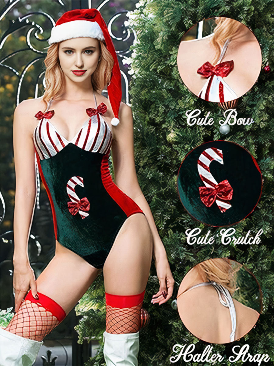 Santa’s Helper Lingerie Costume