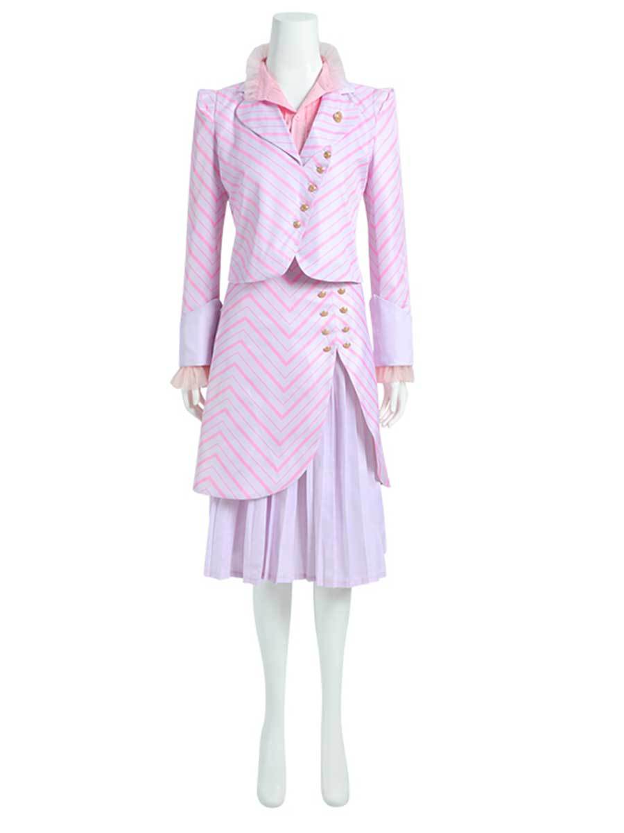 Glinda Cosplay Costume for Adults and Kids