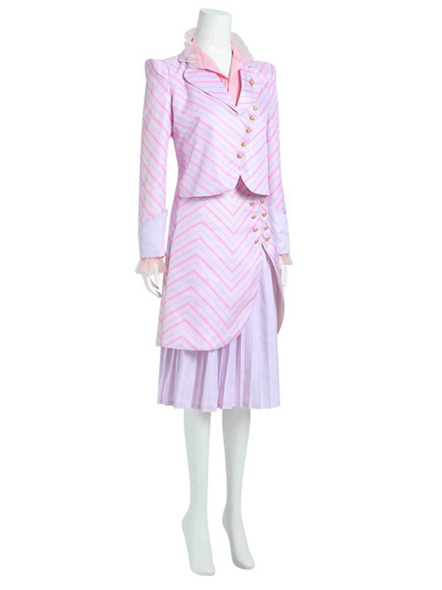 Glinda Cosplay Costume for Adults and Kids