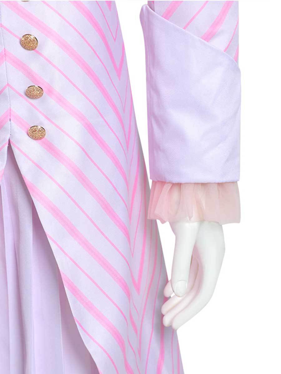 Glinda Cosplay Costume for Adults and Kids