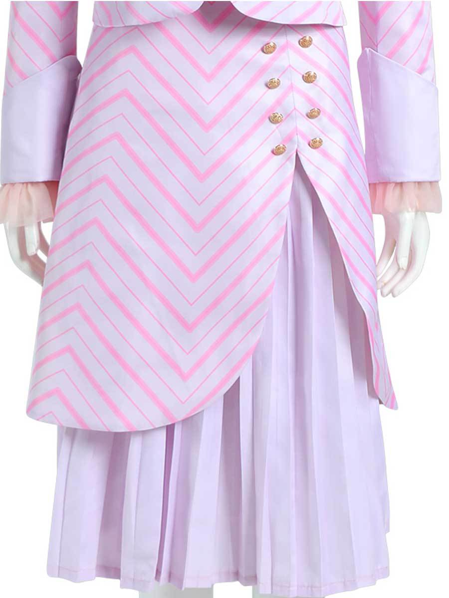 Glinda Cosplay Costume for Adults and Kids